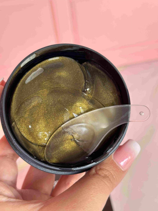 Colágeno de ojeras de perlas negras en cajita Bioaqua