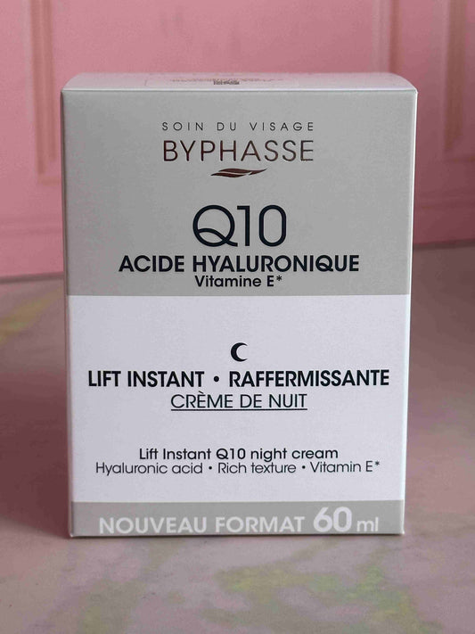 Crema de noche Q10 y ácido hialurónico Byphasse