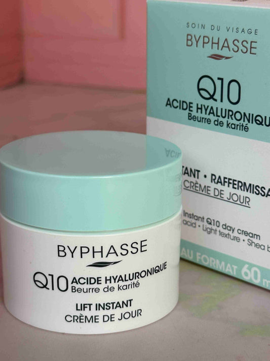 Crema de día Q10 y ácido hialurónico Byphasse
