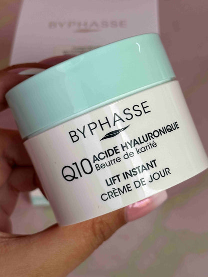 Crema de día Q10 y ácido hialurónico Byphasse