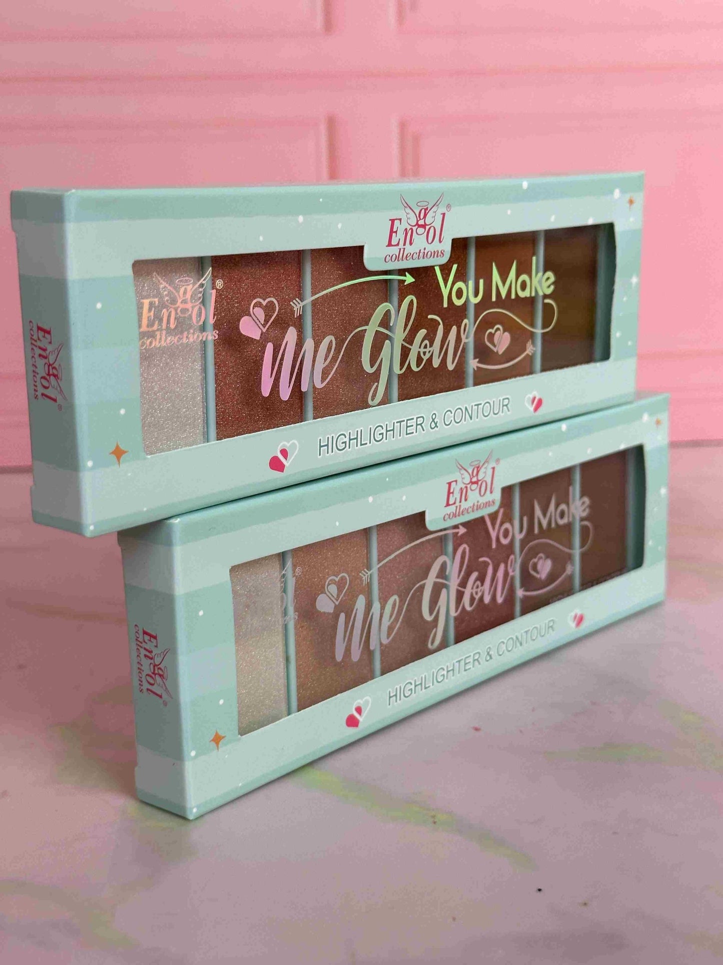 Paleta de iluminadores y contornos you make me glow Engol