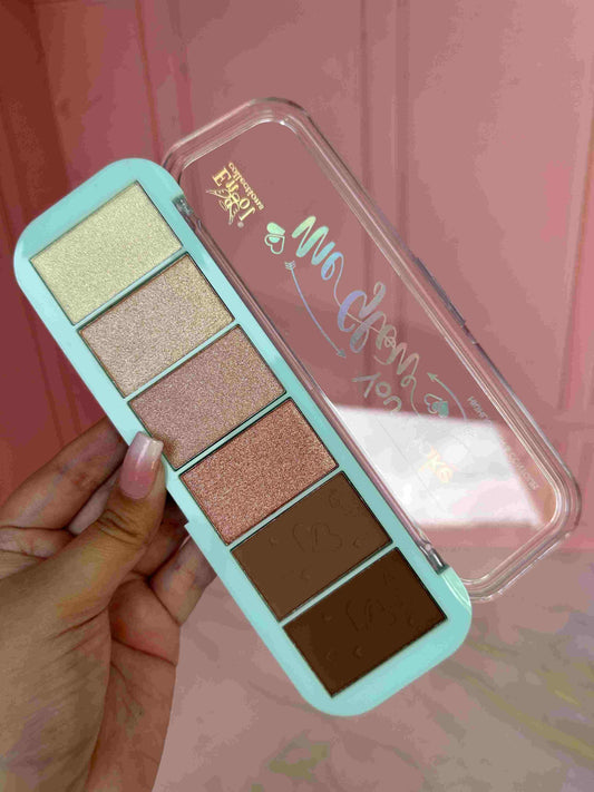 Paleta de iluminadores y contornos you make me glow Engol
