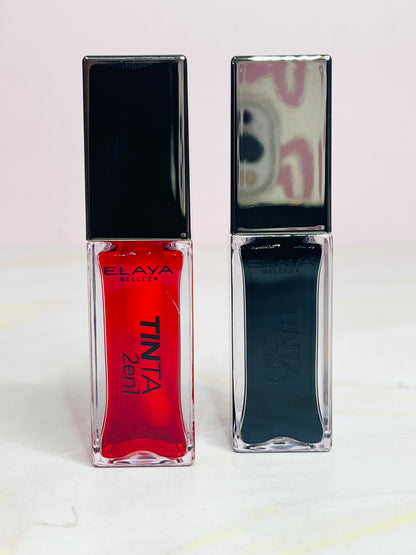 Tinta de Labios 2 en 1 Elaya