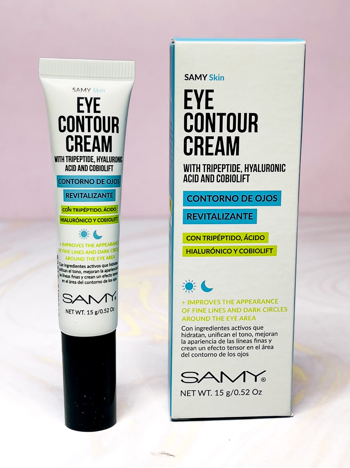 Contorno de ojos revitalizante día y noche Samy