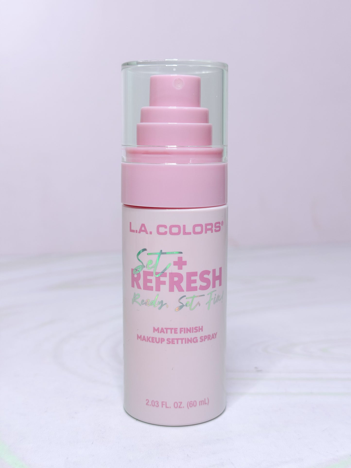 Fijador Matte Set + Refresh Spray LA Colors