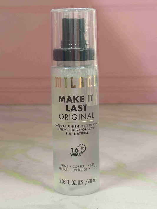 Fijador acabado natural Milani 60 ml