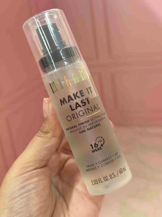Fijador acabado natural Milani 60 ml