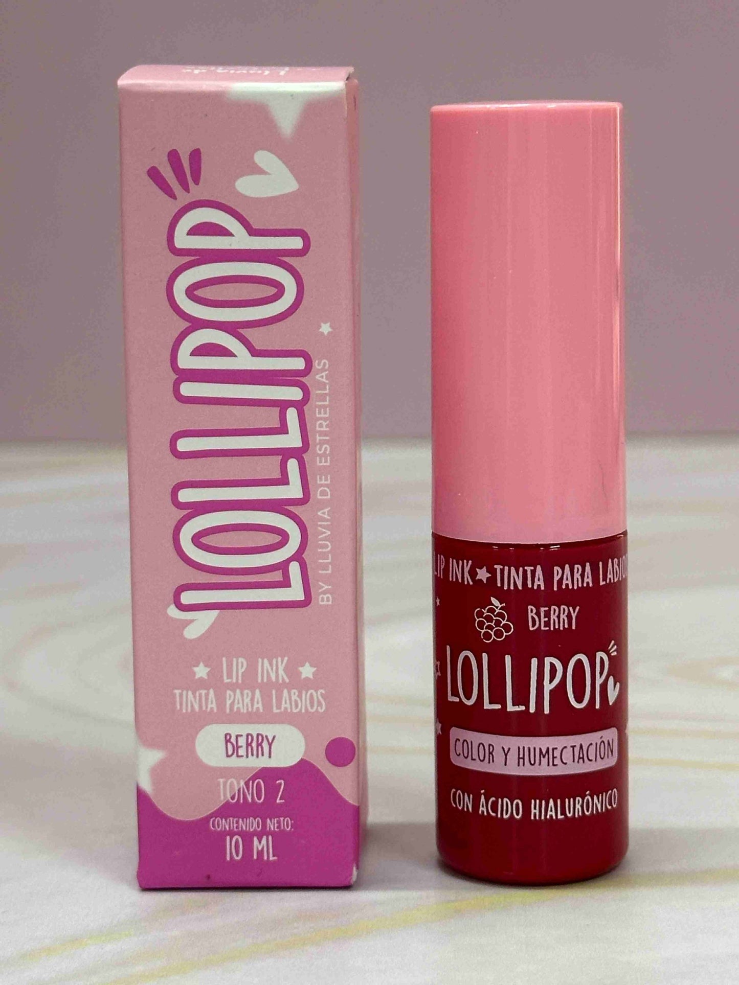 Tinta de labios Lollipop lluvia de estrellas