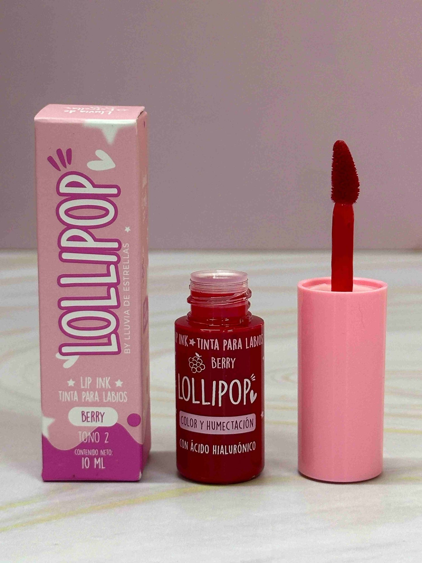 Tinta de labios Lollipop lluvia de estrellas