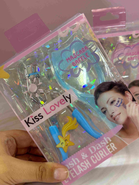 Encrespador + protector de Pestañina Kiss Lovely