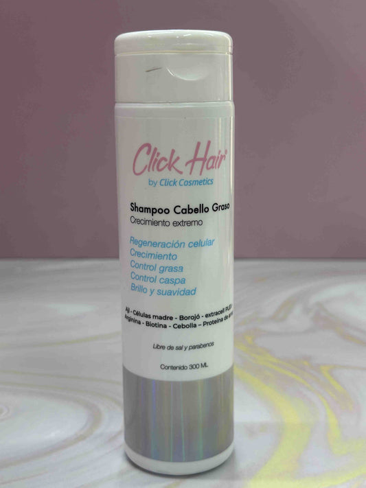 Shampoo para cabello graso Click Hair