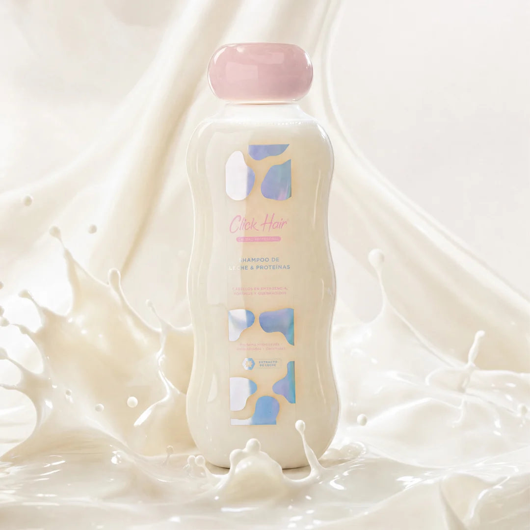 Shampoo de Leche y Proteínas Línea Profesional Click Hair
