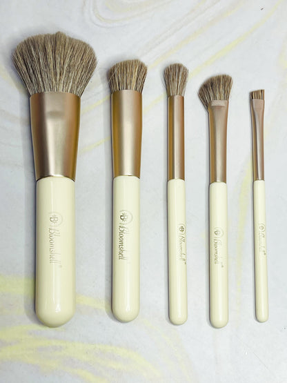 Kit de brochas Bloom Petite x5 Bloomshell