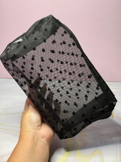 Cosmetiquera amore black Bloomshell