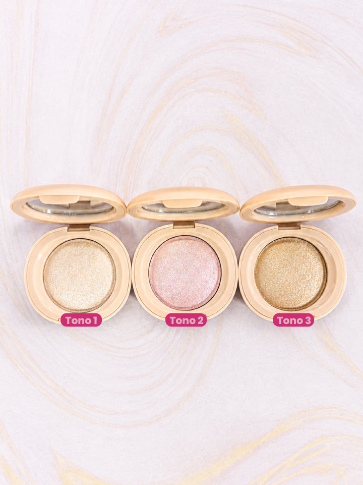 Iluminador Tapa beige Ref 734 Sagui