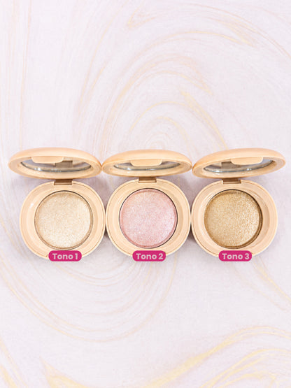 Iluminador Tapa beige Ref 734 Sagui