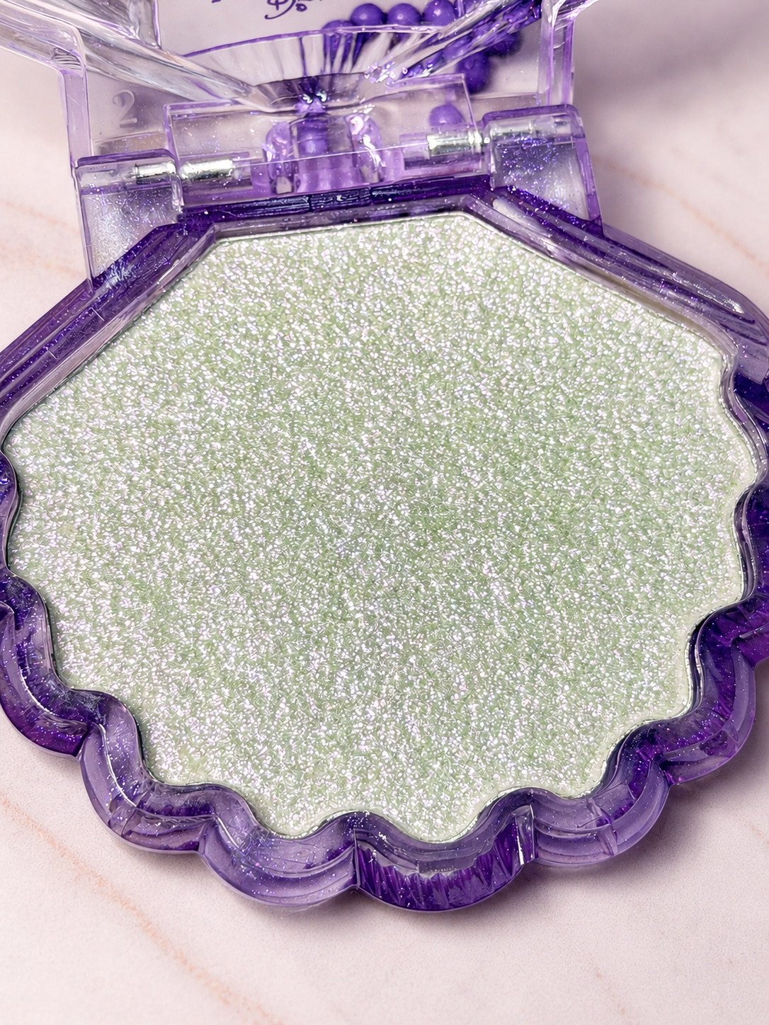 Iluminador compacto La Sirenita Ref Mystic Shine Ruby Rose