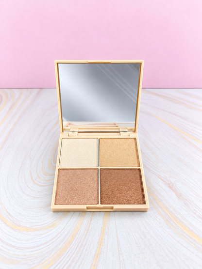 Iluminador x 4 tonos Highligtht Palette Ref 729 Sagui