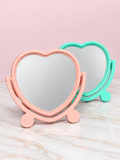 Espejo de Mesa con Soporte de Corazón REF OH-26-243