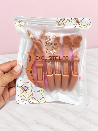 Pinzas para Maquillarse x 6 REF OH-26-048 Exquisite Life(P8-22-01)