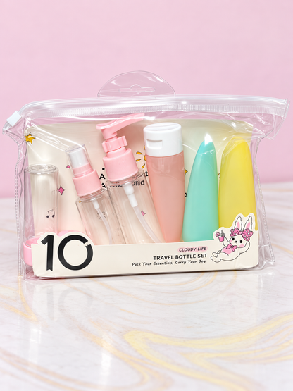 Kit de Tarritos Viajeros Colores Pastel REF OH-26-050