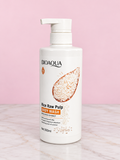 Jabón Corporal de ARROZ 500 ML Bioaqua