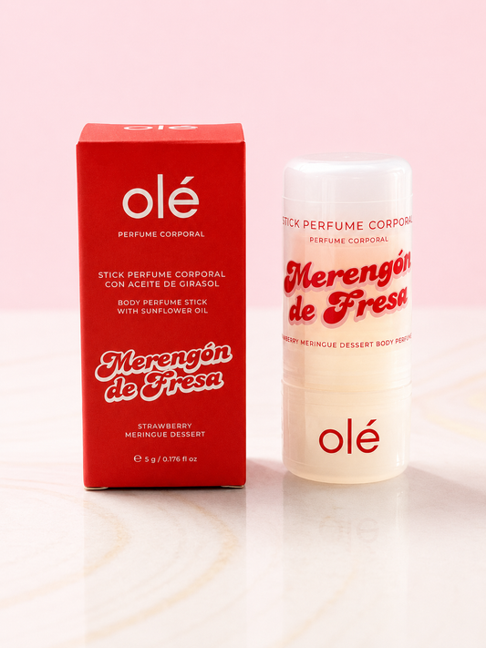 Jelly Perfume en Stick Merengue de Fresas Olé