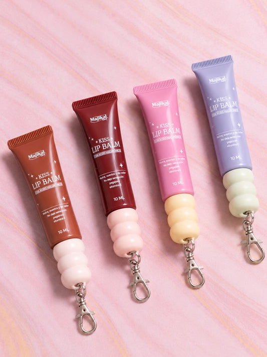 Kiss Lip Balm con Llavero Majikal