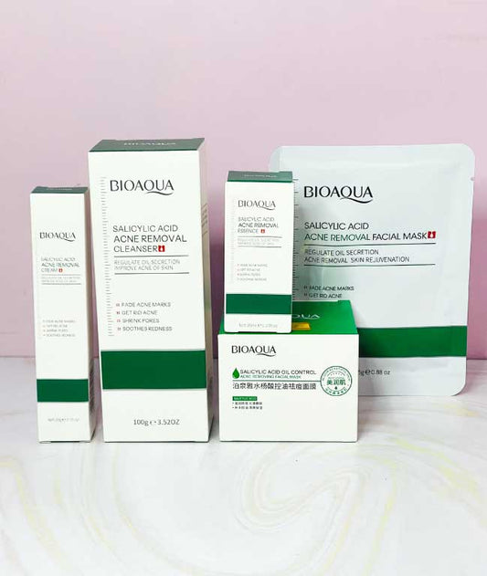 Kit de ácido salicílico (5 PRODUCTOS) Bioaqua