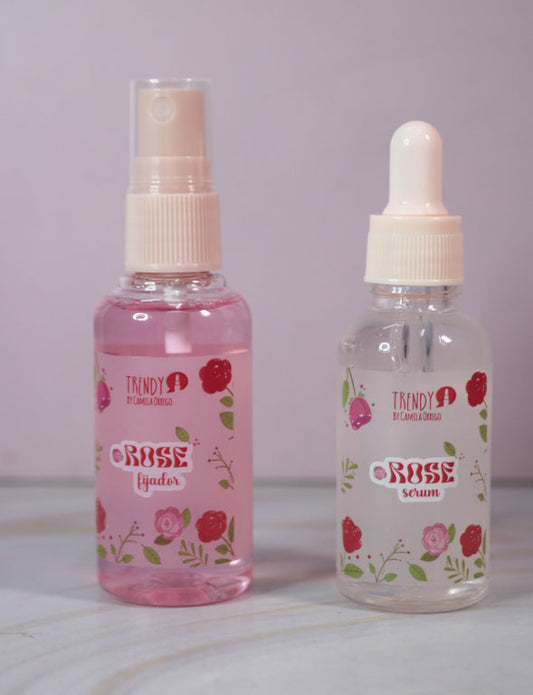 Kit serum y fijador Rose Trendy