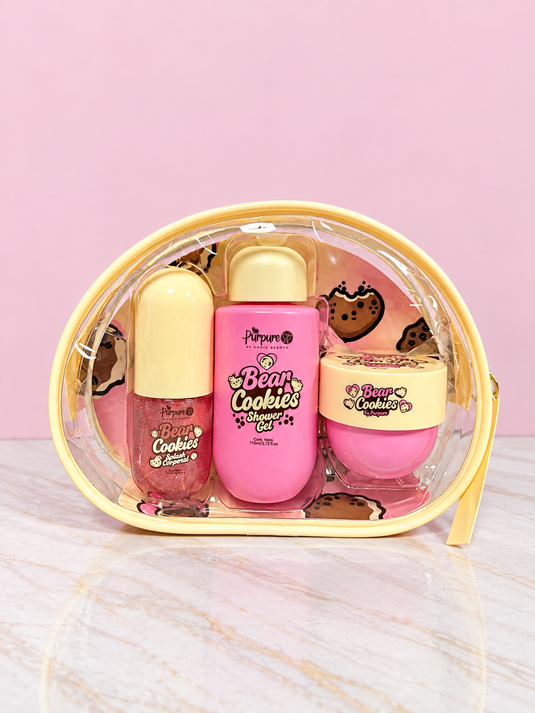 Kit Cartuchera Ref Bear Cookies Purpure