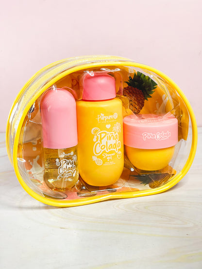 Kit Cartuchera Ref Piña Colada Purpure