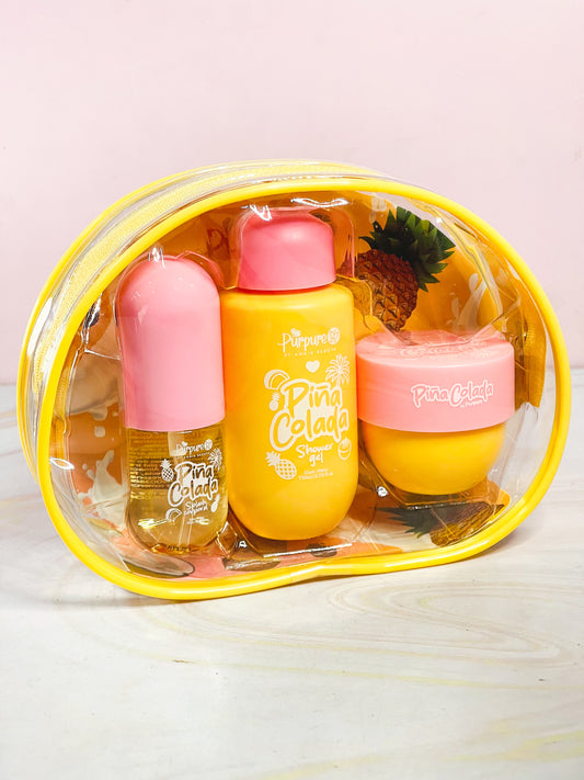 Kit Cartuchera Ref Piña Colada Purpure