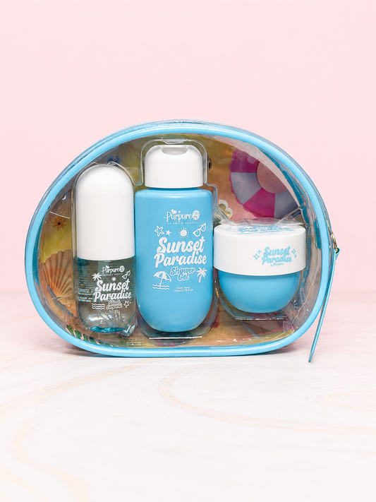 Kit Cartuchera Ref Sunset Paradise Purpure
