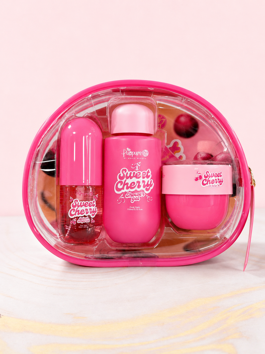 Kit Cartuchera Ref Sweet Cherry Purpure