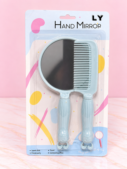 Kit Espejo de Mano + Peinilla