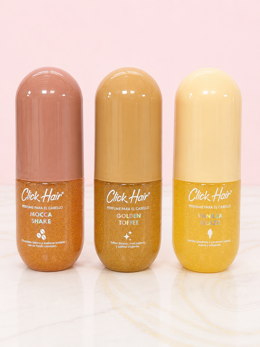 Kit perfumes minis CREAMY CAKE Mocca Shake, Vanilla Glaze, Golden Toffee) Click
