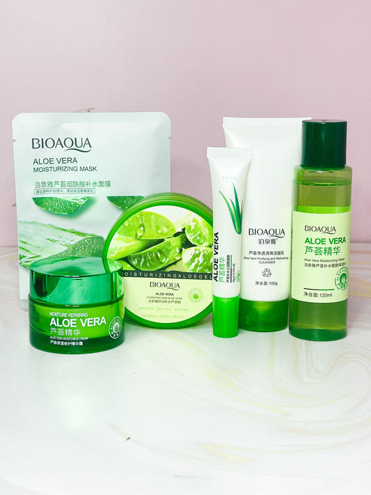 Kit de Aloe vera (6 PRODUCTOS) Bioaqua