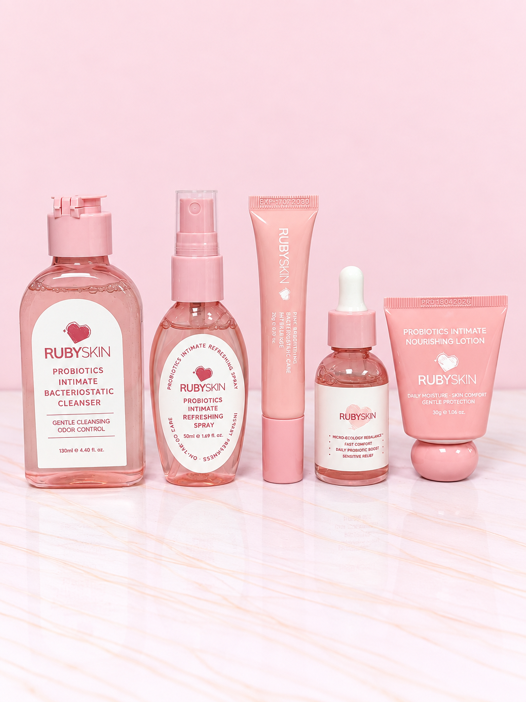 Kit de Cuidado íntimo con Probióticos REF OH-26-001 Rubyskin