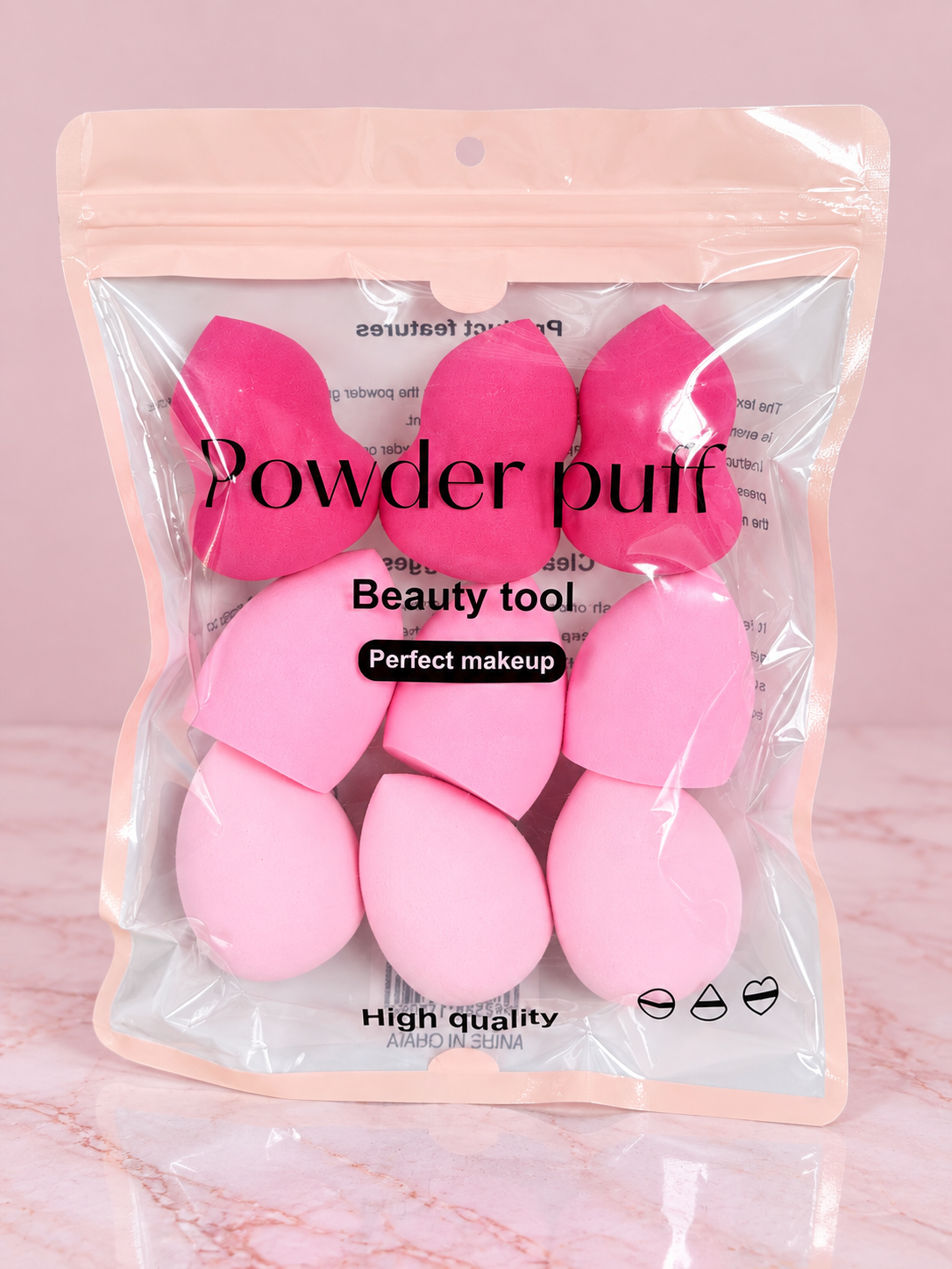 Kit de Esponjas x12 Powder Puff