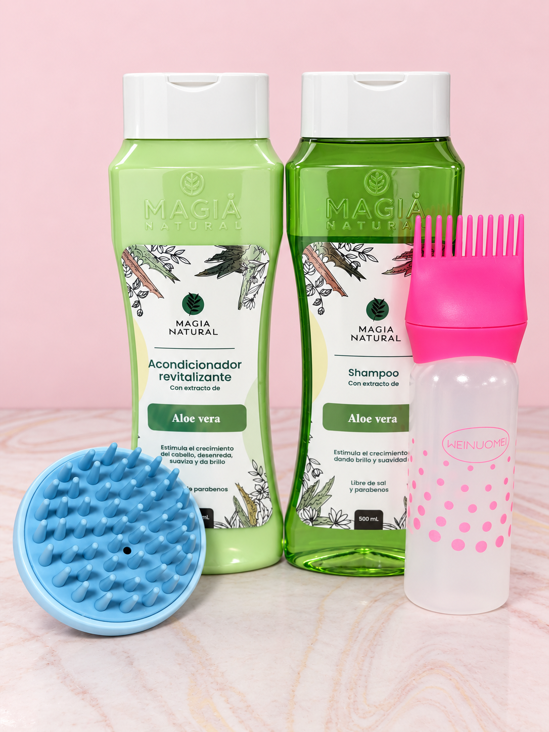 Kit de Hidratación Shampoo Aloe + Acondicionador Aloe Magia Natural