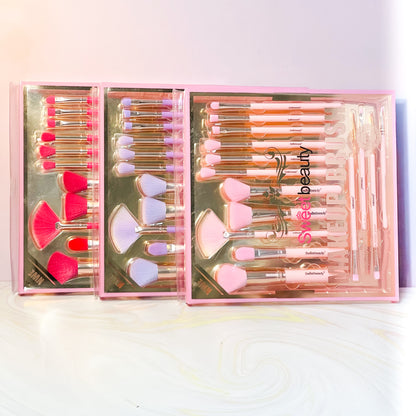 Kit de brochas Makeup Brush x 15 Ref OH25-13 Sweet Beauty