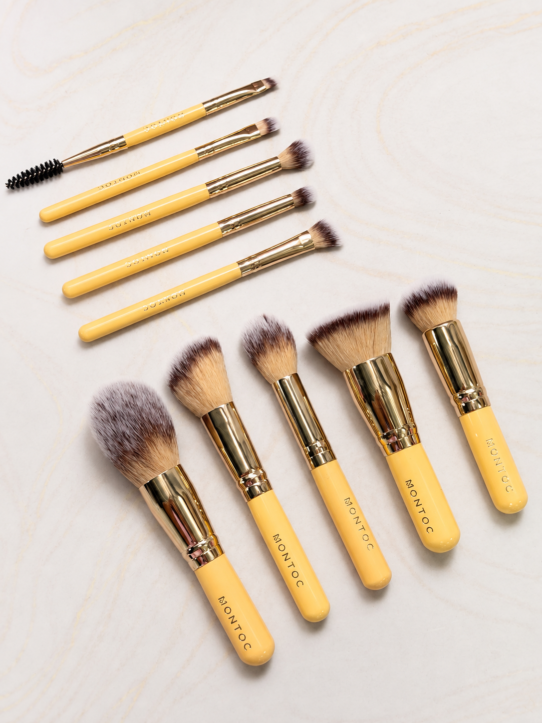 Kit de brochas viajero Limoncello ref 678 Montoc