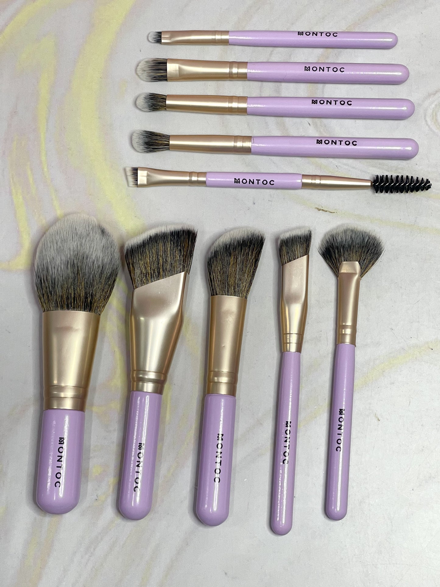 Kit de brochas viajero Ref 662 Purple Sol Montoc