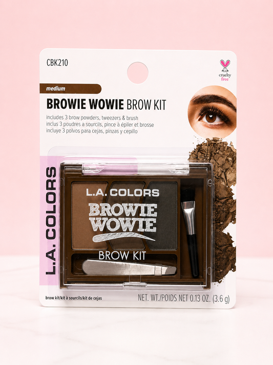 Kit de cejas Browie Wowie LA Colors