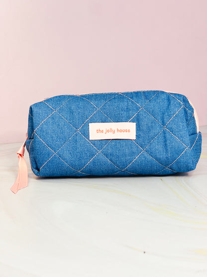 Kit de cosmetiqueras azules x3 The Jolly House