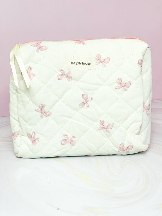 Kit de cosmetiqueras de moñito x3 The Jolly House