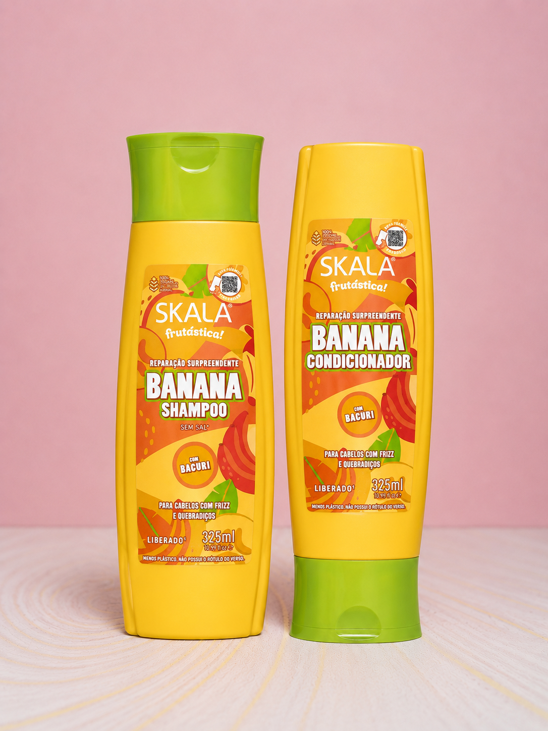 Kit shampoo + acondicionador BANANA Skala