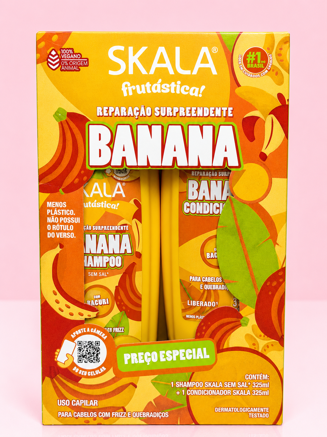 Kit shampoo + acondicionador BANANA Skala