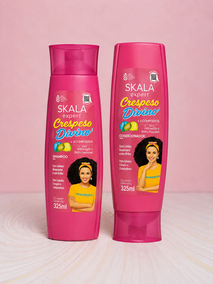 Kit shampoo + acondicionador CRESPINHO DIVINO KIDS Skala